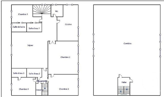 maison à vendre - 10 pièces - 318.0 m2 - MOISDON LA RIVIERE - 44 - PAYS-DE-LOIRE - Century 21 Iméo